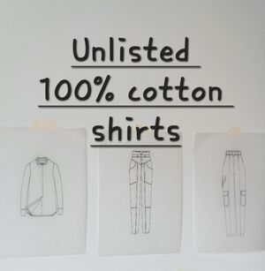 Unlisted 100% Cotton Shirts